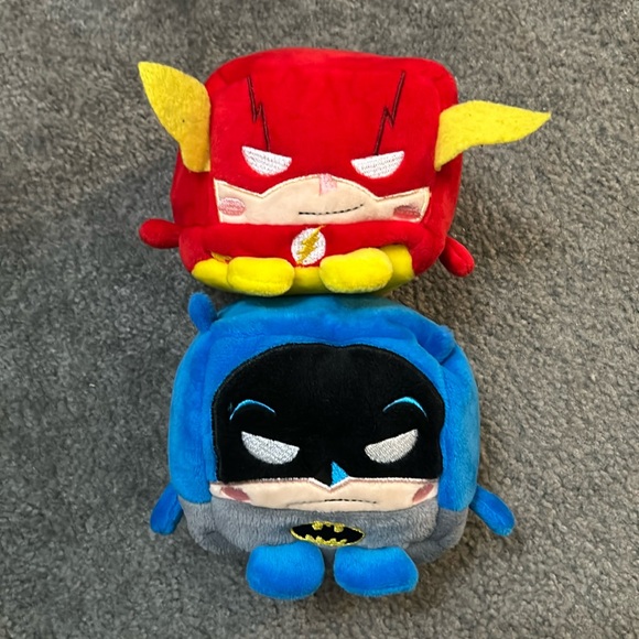 Kawaii cubes batman and the flash plushie - Picture 1 of 2
